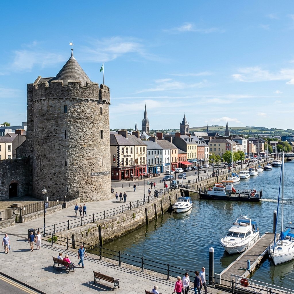 Historic Viking Triangle in Waterford